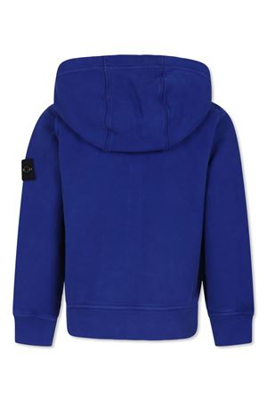 felpa in cotone blu STONE ISLAND KIDS | 811660720V0022